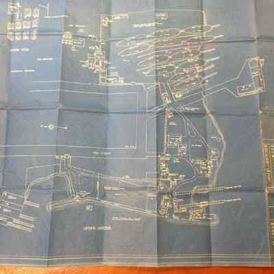 Camden shipyard layout, September 1942: Origsize: 30 x 36"; Origformat: Other
