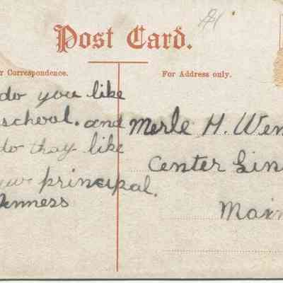 Bowley Collection Postcard 095 B