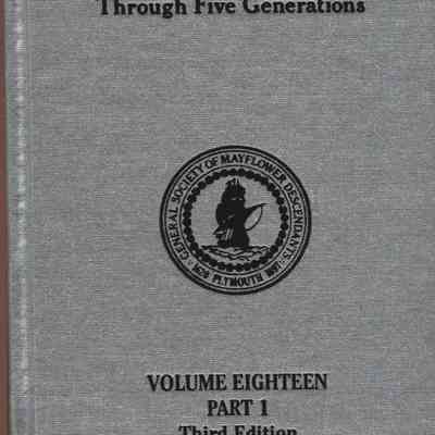 Mayflower Families Through Five Generations: Vol. 18, Pt. 1 (Richard Warren)
