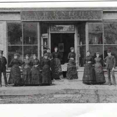 Storefront, A.H. Knight, Tailor