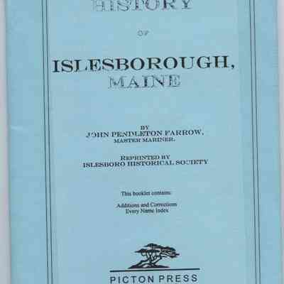 History of Islesborough, Maine