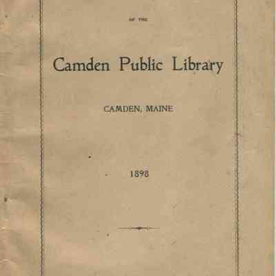 Finding list of the Camden Public Library