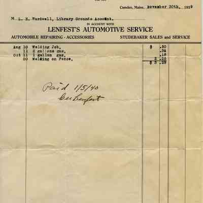 Billheads Collection 128