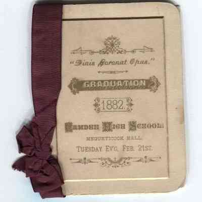 Camden High School Graduation Programs
