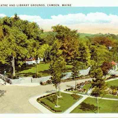 Bok Amphitheatre and Library Grounds, Camden, Maine