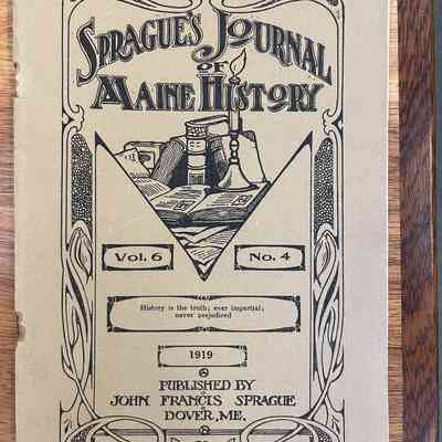 Sprague's Journal of Maine History