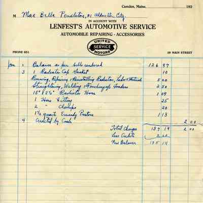 Billheads Collection 129