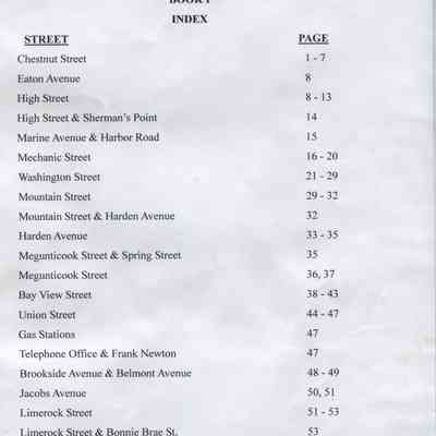 Camden Tax Photo notebook index: Origformat: Book; Resolution: 96