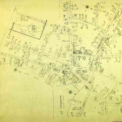 SANBORN INSURANCE MAP OF CAMDEN, MAINE VILLAGE AREA