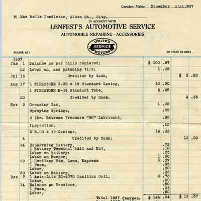 Billheads Collection 130