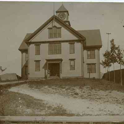 Rockport High School, Summer Street: Copyright: None; Origformat: Print-Photographic
