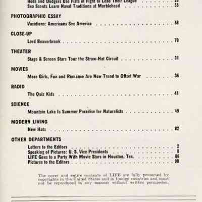 LIFE p. 13 - August 4, 1940