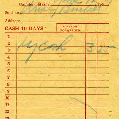 Billheads Collection 132