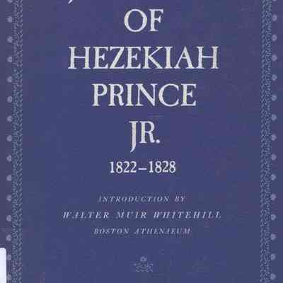 Journals of Hezekiah Prince Jr. 1822-1828