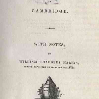 Epitaphs from the Old Burying Ground in Cambridge