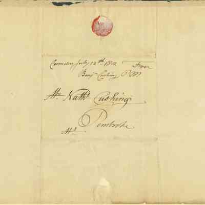 Cushing Letter - July 12, 1801