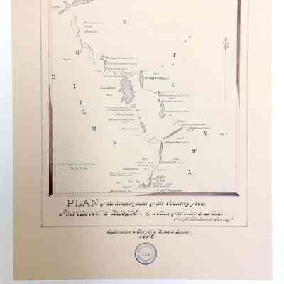 1762 PLAN of the interior parts of the Countrey from Penobscot to Quebec,