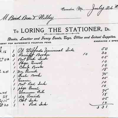 Billheads Collection 136