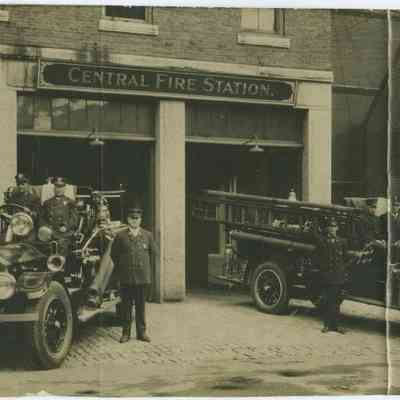 Central Fire Station: Copyright: None; Origformat: Print-Photographic