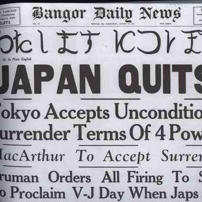 Headlines in History