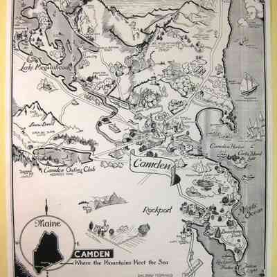 CAMDEN - WHERE THE MOUNTAINS MEET THE SEA