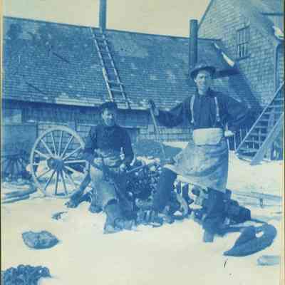 At The Shipyard 1900