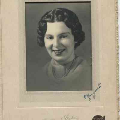 Margaret Rossiter, CHS Class of 1939: Origformat: Print-Photographic; Resolution: 400 dpi
