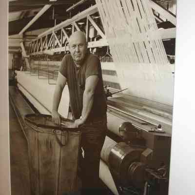 Harold Richards at the Knox Mill