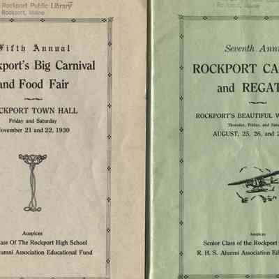 Rockport High School carnival 1930, 1932