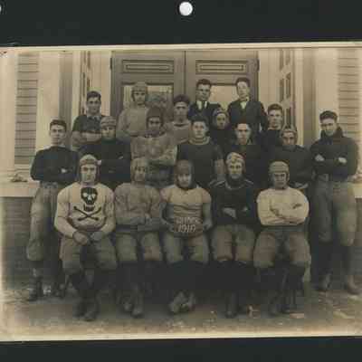 Camden High School football team 1919