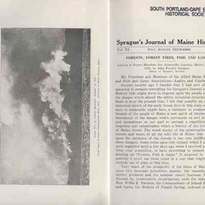 Sprague's Journal of Maine History