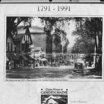 Elm Street circa 1935