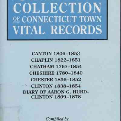 The Barbour Collection of Connecticut Town Vital Records