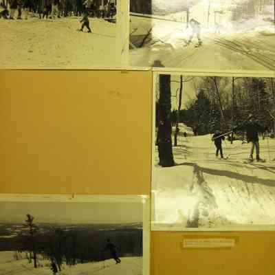 Skiing at the Camden Snow Bowl.