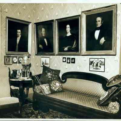 Interior of Hill Acres estate