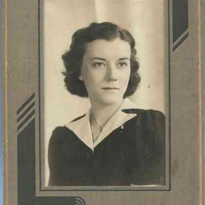 Gwen Eastman, CHS Class of 1939: Origformat: Print-Photographic; Resolution: 400 dpi