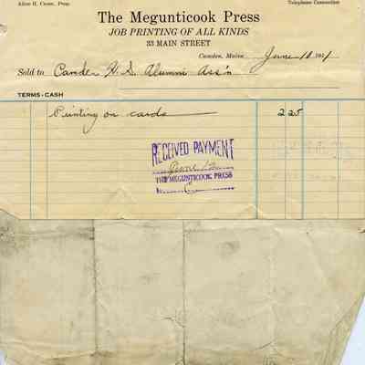 Billheads Collection 144