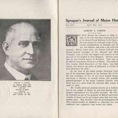 Sprague's Journal of Maine History