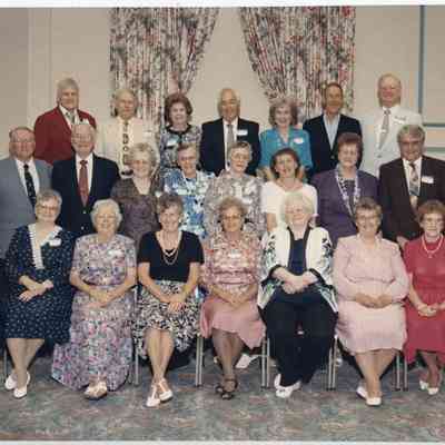 CHS Class of 1944 reunion photograph in 1993