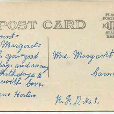 Bowley Collection Postcard 110 B