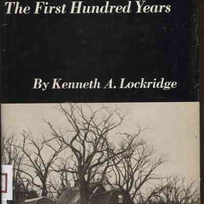 A New England Town The First Hundred Years