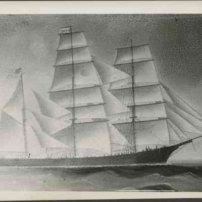 "Jennie Harkness" built at Carleton-Norwood shipyard