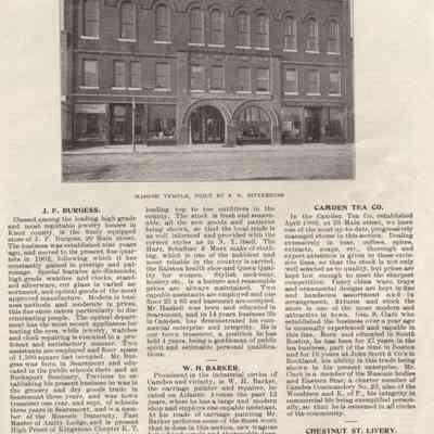 excerpt from "The Maine Magazine, 1907" featuring midcoast area: Origformat: Book