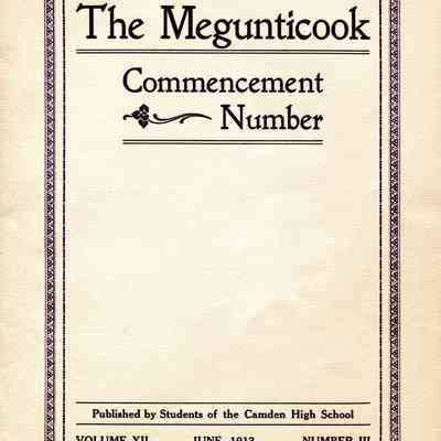 The Megunticook Commencement Number - June 1913