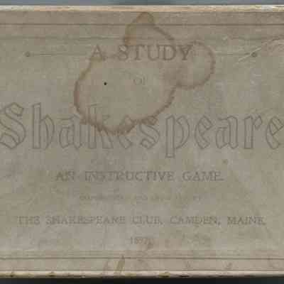 A Study of Shakespeare: An Instructive Game