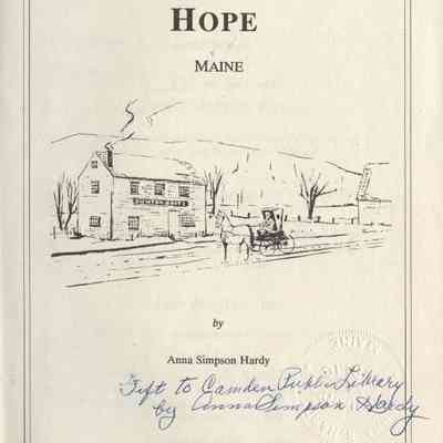 History of Hope Maine