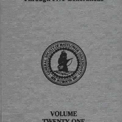 Mayflower Families Through Five Generations: Vol. 21 (John Billington)