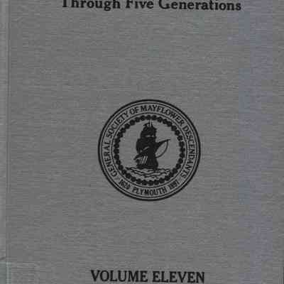 Mayflower Families Through Five Generations: Vol. 11, Pt. 1 (Edward Doty)