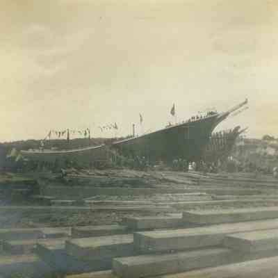 George Wells Launching 1900