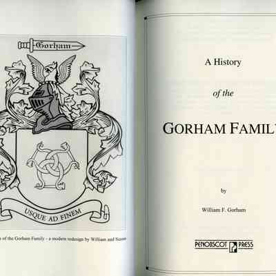 A History of the Gorham Family